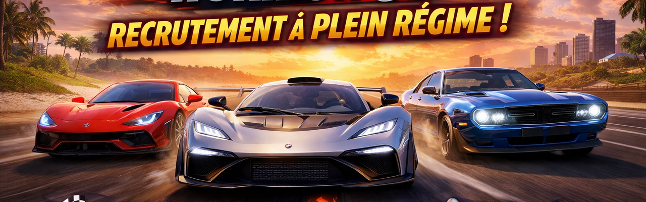 🏁 Forza Horizon 6 : Recrutement à Plein Régime !